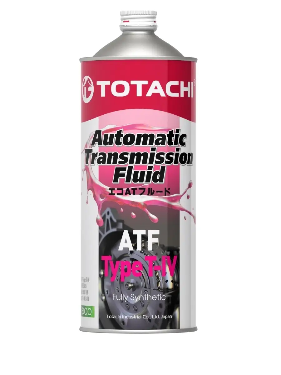 Жидкость для АКПП TOTACHI ATF TYPE T-IV синт. 1л