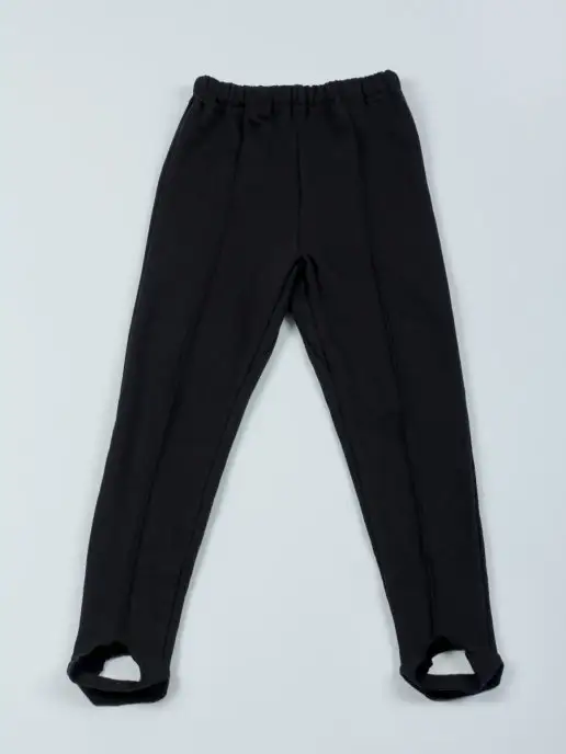 KiMMi&co Кальсоны подштанники со штрипками, черный, фото 4