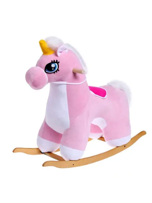 ZABIAKA Игрушка качалка "Единорог" для детей, белый, фото 4