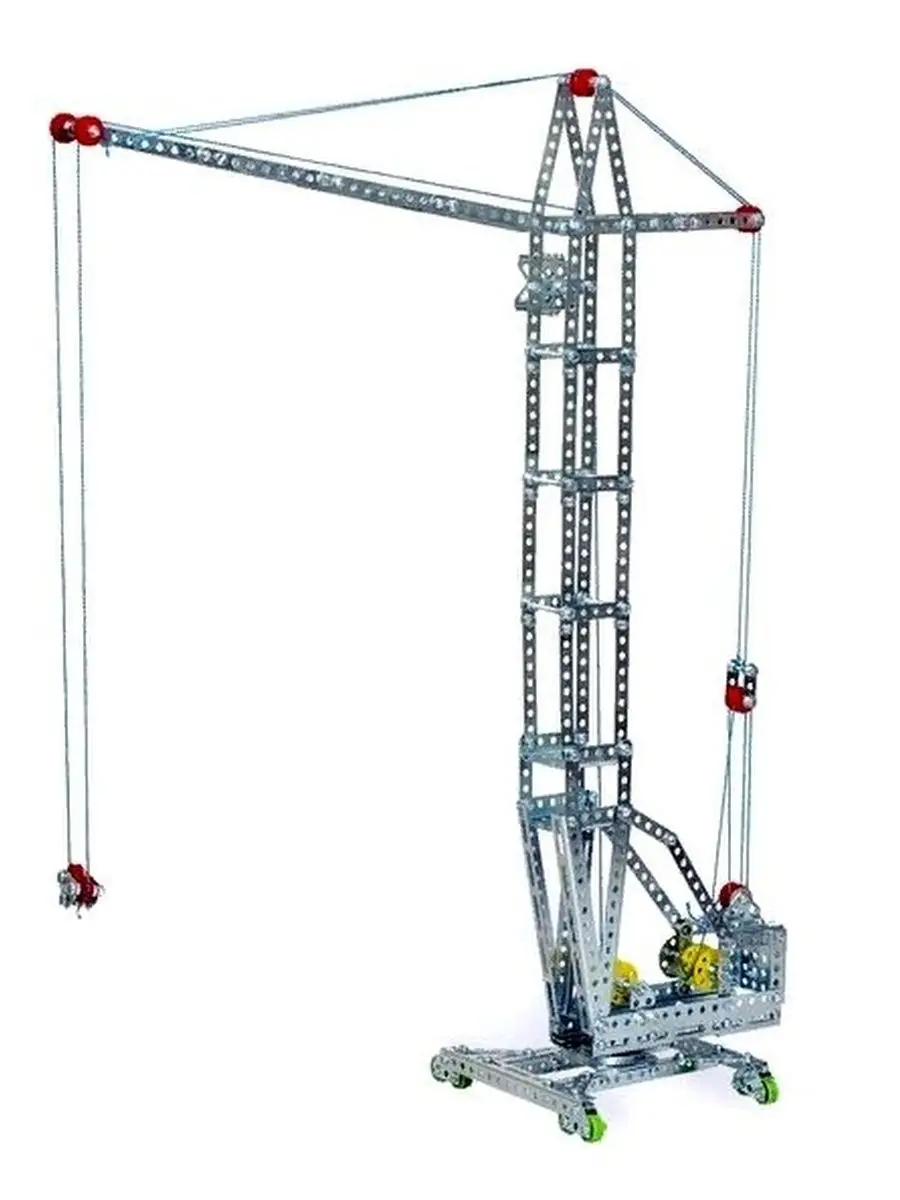 Конструктор металлический БАШЕННЫЙ КРАН, 493 детали КОНТУР 43293776 купить  в интернет-магазине Wildberries
