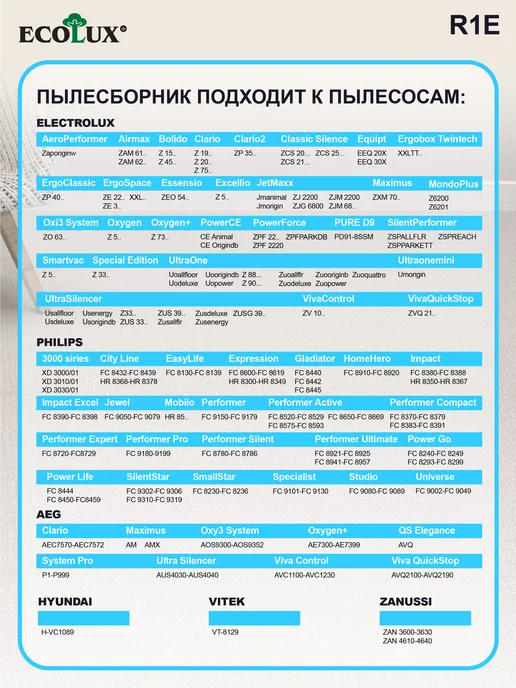 PHILIPS Многоразовый мешок для пылесоса Филипс, Electrolux, AEG, вариант, фото 2
