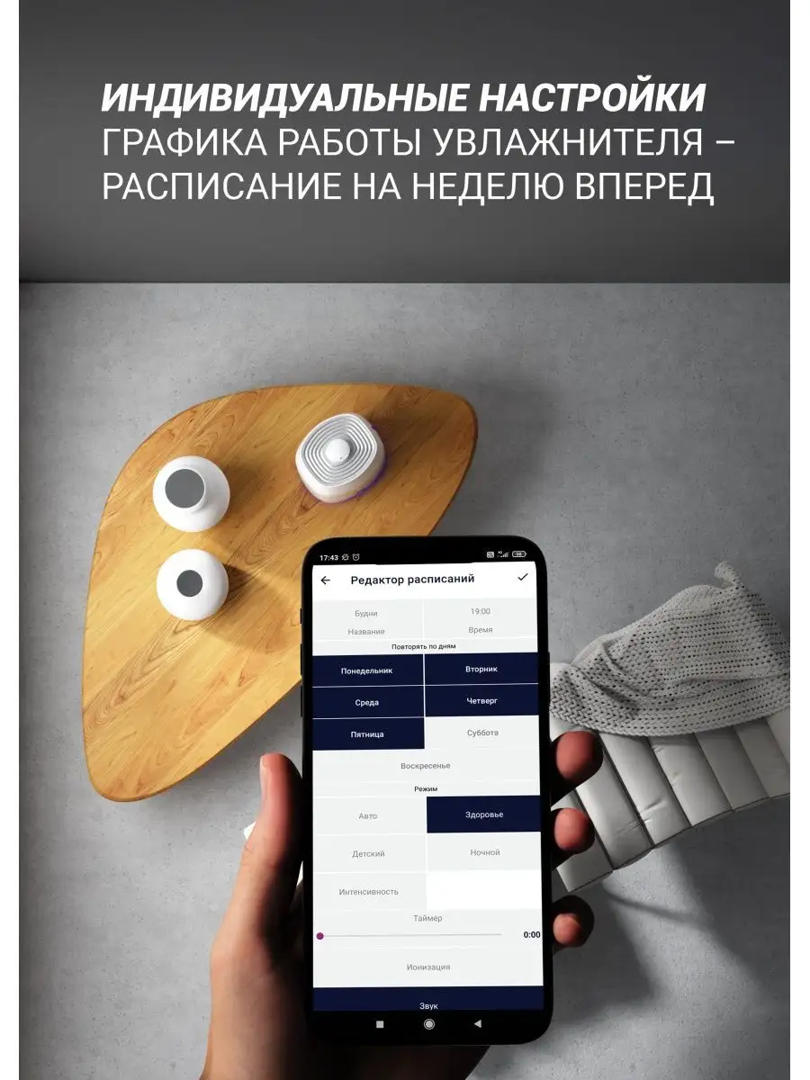 Увлажнитель воздуха PUH 4040 Wi-Fi IQ Home для дома 5 л Polaris 43363209  купить за 5 339 ₽ в интернет-магазине Wildberries