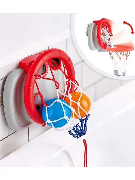 HAPE Игрушка для купания "Баскетбольное кольцо", синий, фото 7