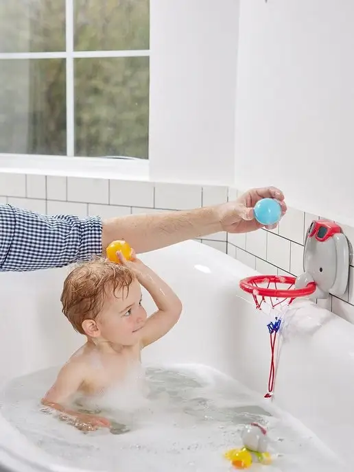 HAPE Игрушка для купания "Баскетбольное кольцо", синий, фото 8
