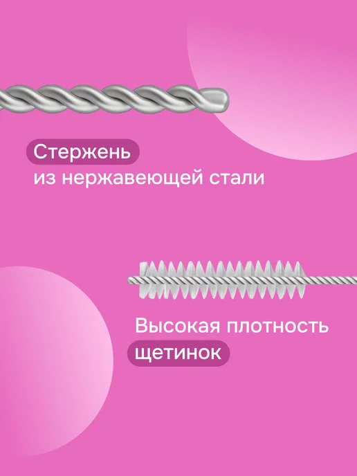 Чистая Защита Medical Набор межзубных ершиков 5 штук для брекетов диаметр 1 мм, 5 шт, фото 3