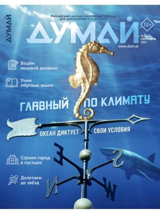 ДУМАЙ Российский научно-популярный журнал "ДУМАЙ" - №19, №25