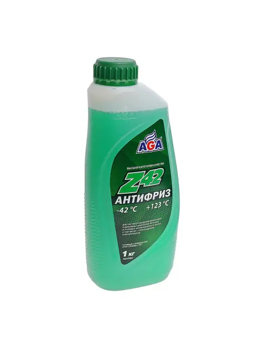 AGA Антифриз зеленый -42С 0.946л Z42, 946 мл