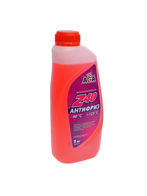 AGA Антифриз красный -40С 0.946л Antifreeze Z40, 946 мл