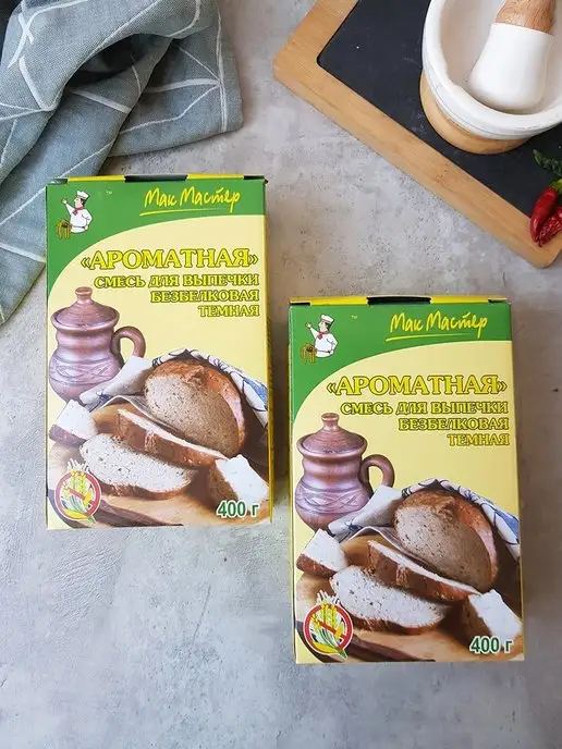 МакМастер Безбелковая смесь для выпечки 700 г, 400 г, 2 шт, фото 2