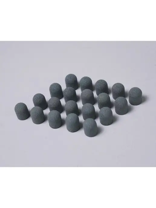 Мир Пилок Колпачки педикюрные SiC 10мм#120 - 50шт, 50 шт, фото 7