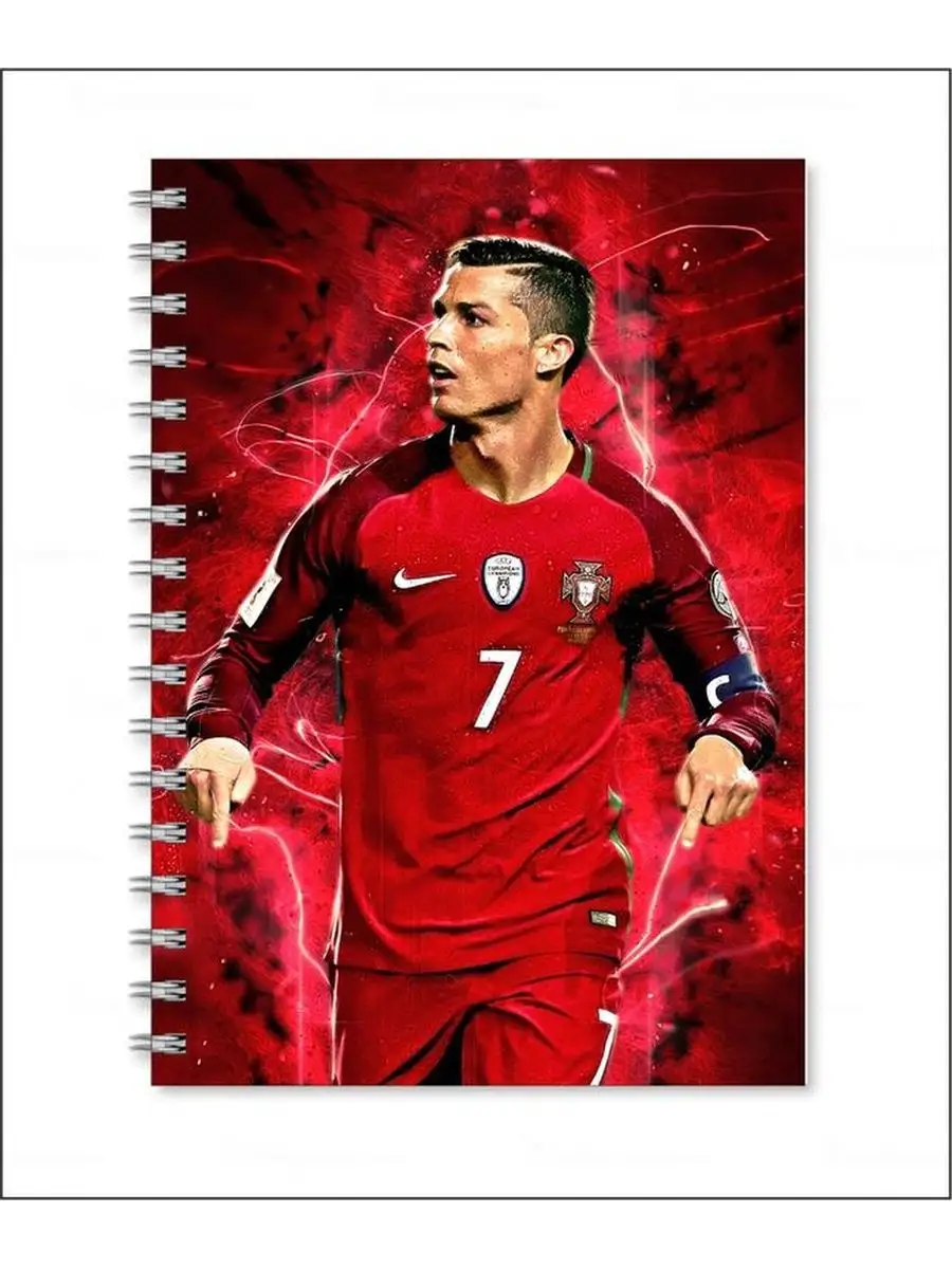 Тетрадь Криштиану Роналду, Cristiano Ronaldo №13, А6 Mewni-shop 43559337  купить за 380 ₽ в интернет-магазине Wildberries