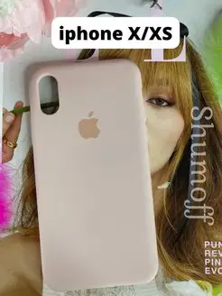 Чехол на iPhone X, Xs, 10 с яблоком Shumoff 43566503 купить за 255 ₽ в интернет-магазине Wildberries