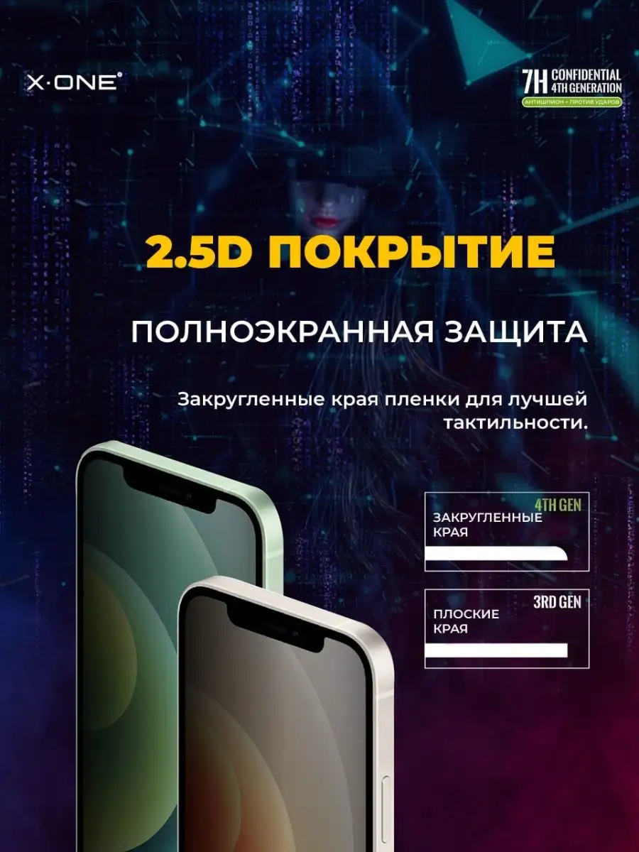 Бронепленка iPhone 14 Plus/13 Pro Max Защитная пленка X-ONE 43592337 купить  за 1 303 ₽ в интернет-магазине Wildberries