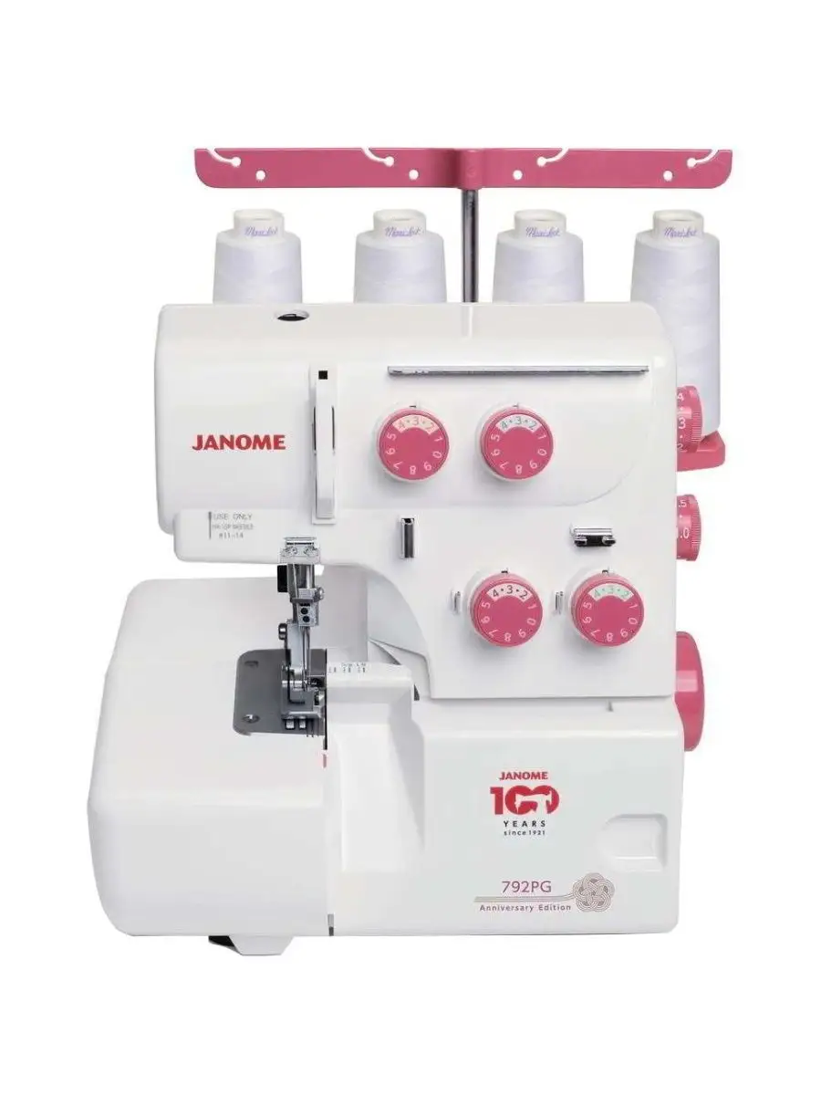 Оверлок JANOME 792 PG JANOME 43617487 купить в интернет-магазине Wildberries