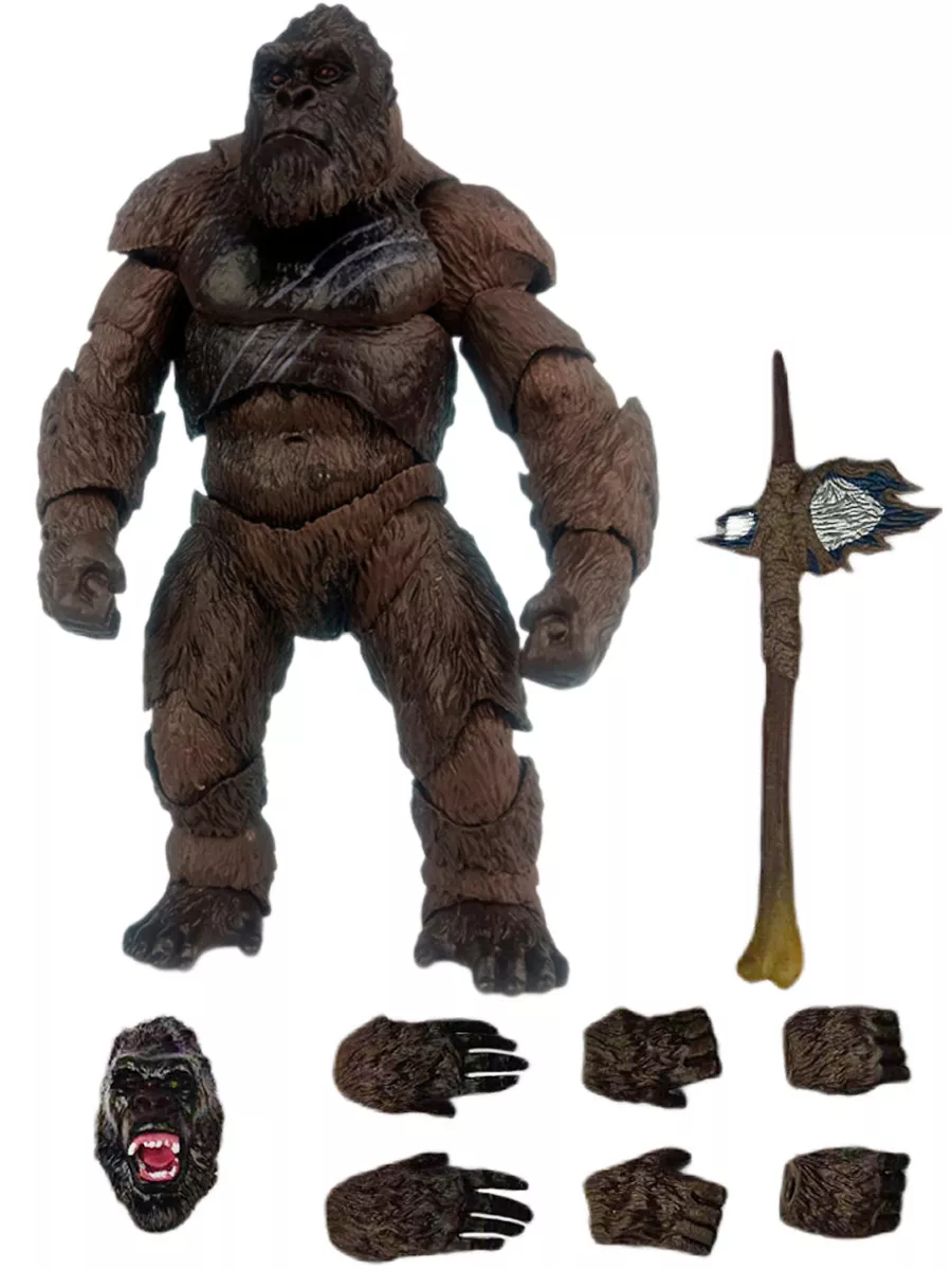 Фигурка Кинг Конг с топором King Kong Godzilla 14 см StarFriend 43634651  купить в интернет-магазине Wildberries