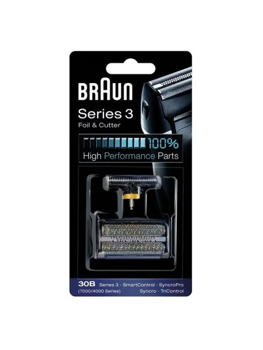 Сетка и режущий блок 30B для Braun Series 3 Braun 43713682 купить за 2 836  ₽ в интернет-магазине Wildberries
