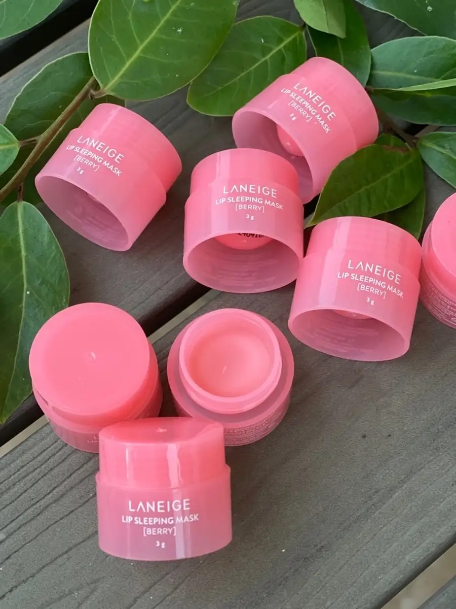 Ночная маска для губ Laneige увлажняющий бальзам розовый Laneige 43788837  купить в интернет-магазине Wildberries