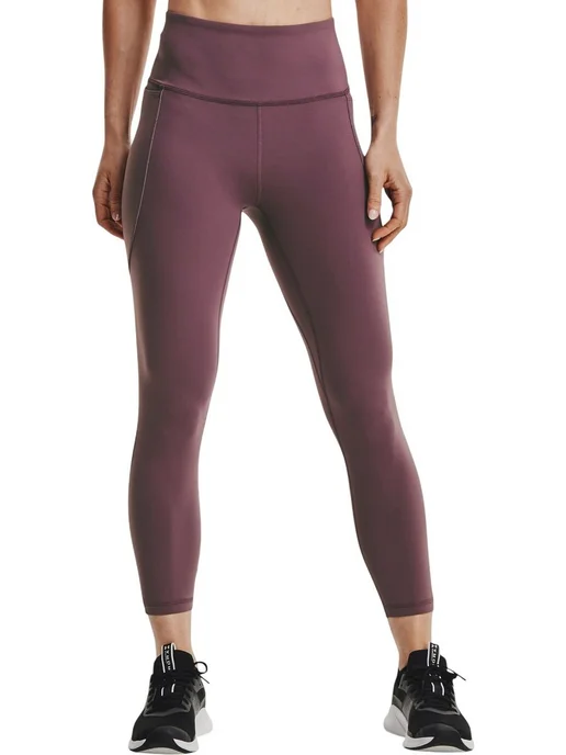 Under Armour Тайтсы UA HydraFuse Ankle Leg, фиолетовый