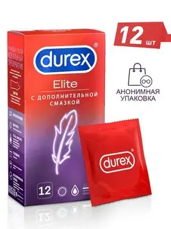 Презервативы Elite тонкие с дополнительной смазкой 12 шт Durex 43845987 купить за 851 ₽ в интернет-магазине Wildberries