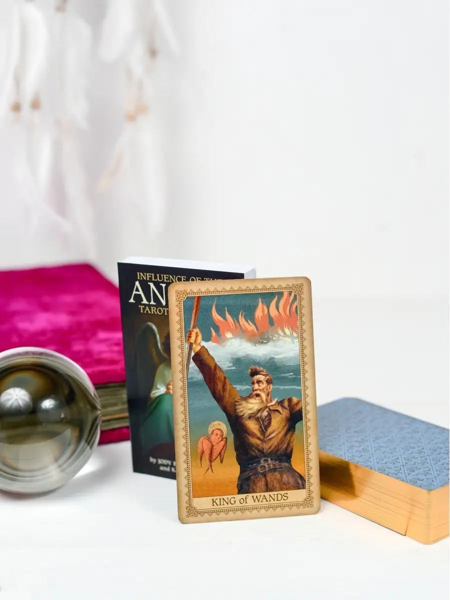 КАРТЫ ТАРО ВЛИЯНИЕ АНГЕЛОВ / INFLUENCE OF THE ANGELS TAROT U.S. Games  Systems 43849672 купить за 3 403 ₽ в интернет-магазине Wildberries