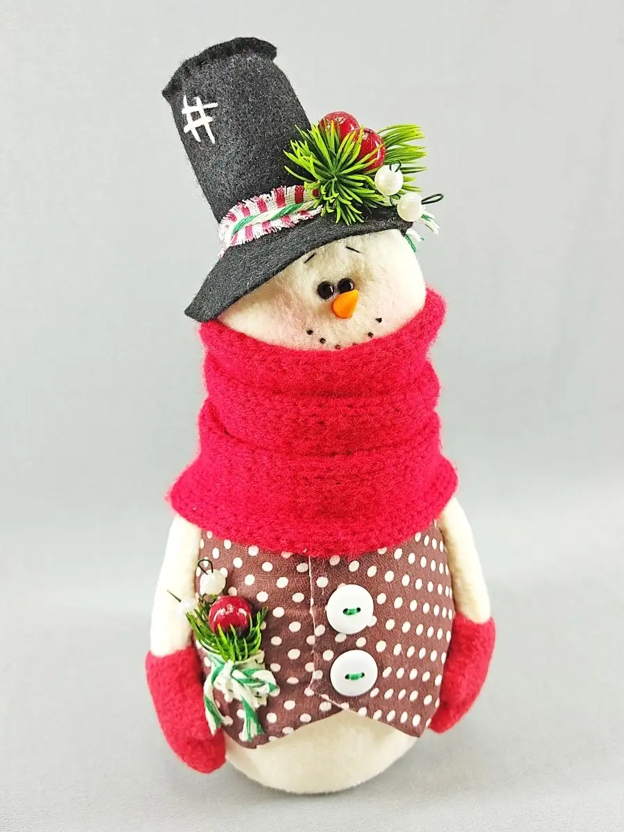 Снеговик-лыжник * / Для коллекционеров / Коллекция снеговиков / Магазин Подарков