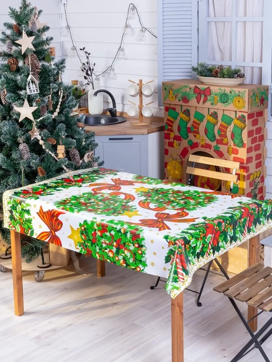 Скатерти на стол, домашний текстиль от производителя Ивтексрф