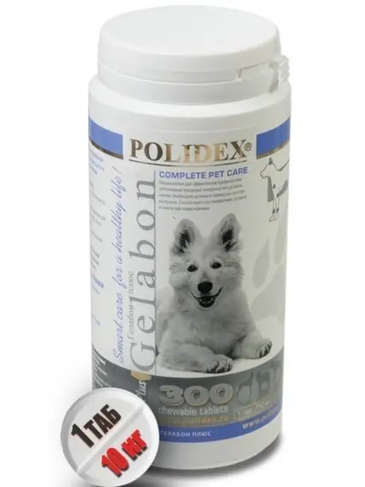 polidex Витамины для собак Gelabon 60 Гелабон, plus, фото 5