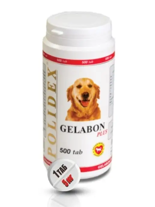 polidex Витамины для собак Gelabon 500 Гелабон, вариант, фото 4