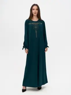 Платье вечернее нарядное длинное Nin Fashion 43931142 купить за 3 316 ₽ в интернет-магазине Wildberries