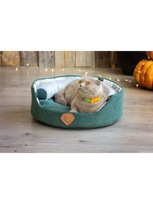 DARLING PET Круглый лежак для кошек и собак, размеры 40*40*15 см, 40x40, фото 5