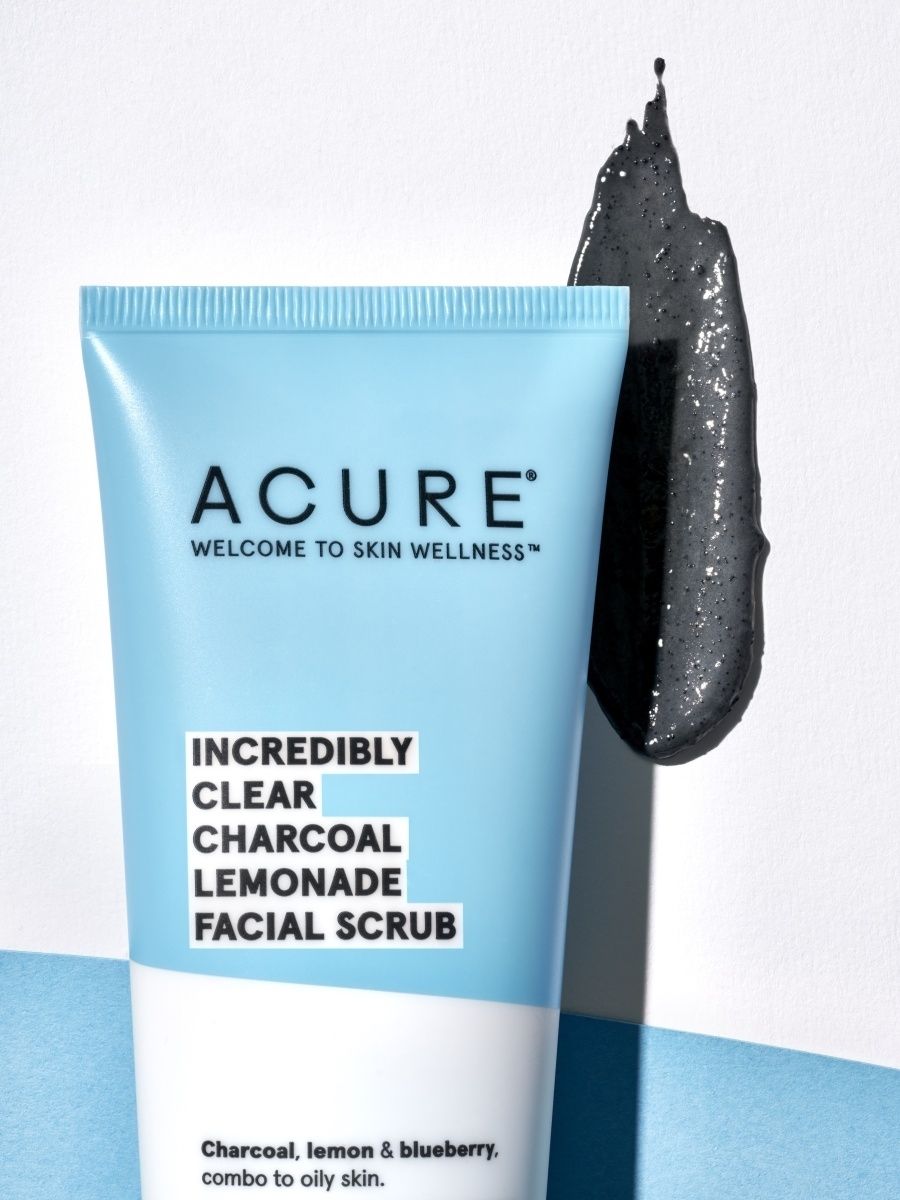 Скраб clear. Скраб Acure. Acure Welcome to Skin WELLNESSTM.