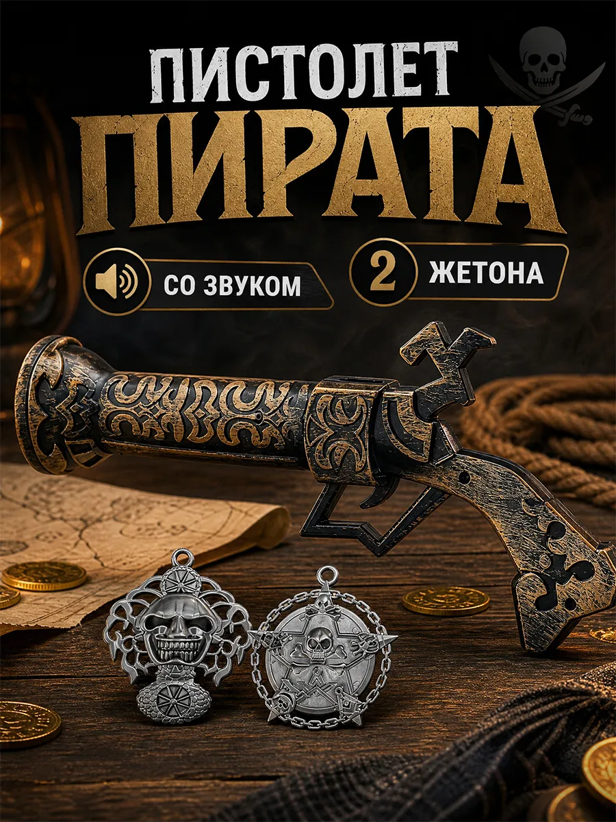 Набор оружия пираты