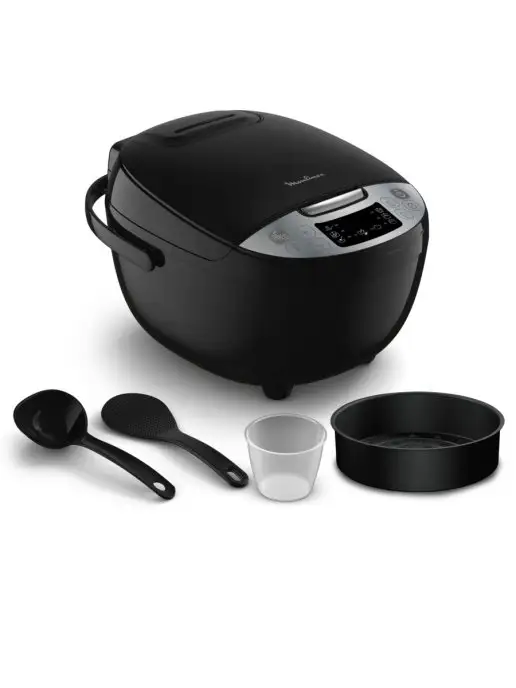 Moulinex Мультиварка Simply Cook MK611832, 10 режимов приготовления, черный, фото 8