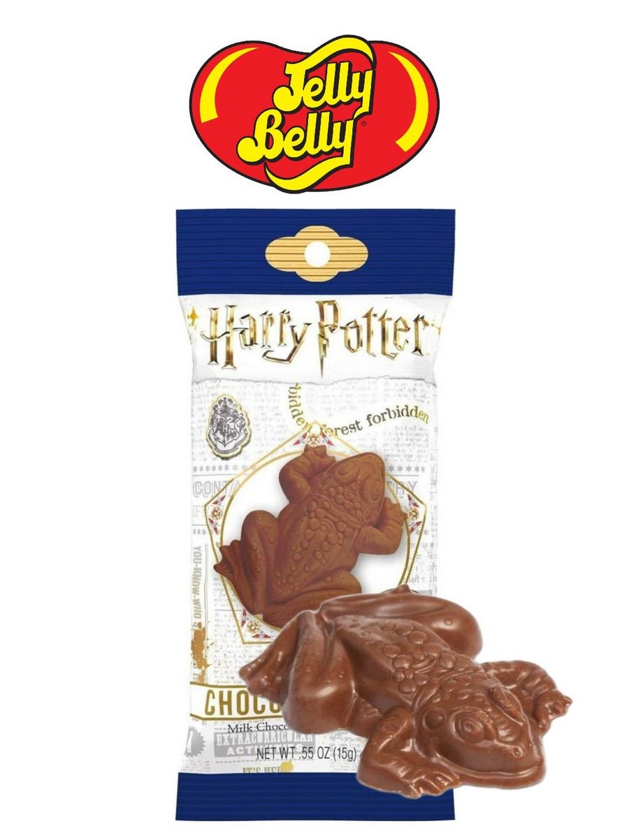 Jelly Belly,Harry Potter шоколадные лягушки, 15 гр. Jelly Belly 44352697  купить за 560 ₽ в интернет-магазине Wildberries