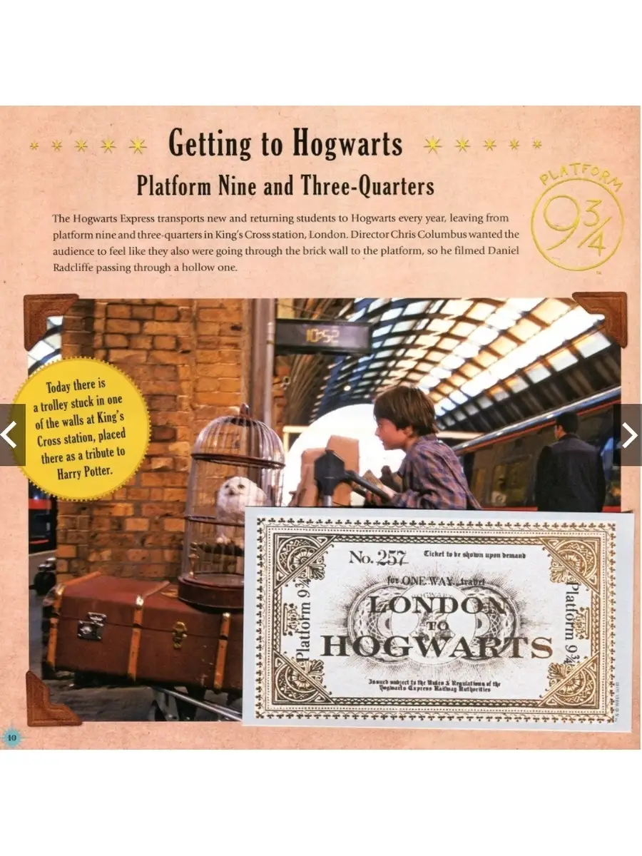 Harry Potter: Hogwarts : A Movie Scrapbook (illustrated ed) Bloomsbury  44365473 купить в интернет-магазине Wildberries