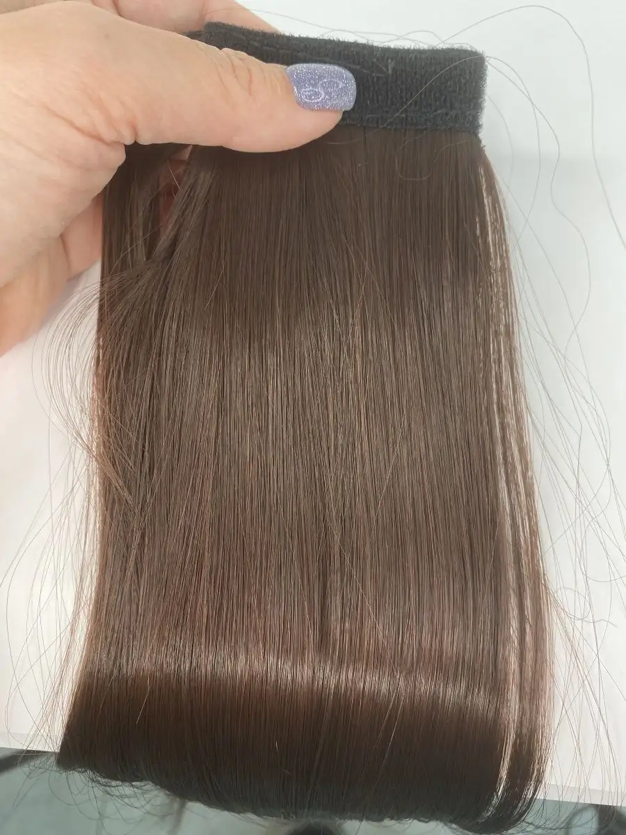 Накладной хвост шиньон для волос красный каштан Kenig Hair 44397965 купить  за 427 ₽ в интернет-магазине Wildberries