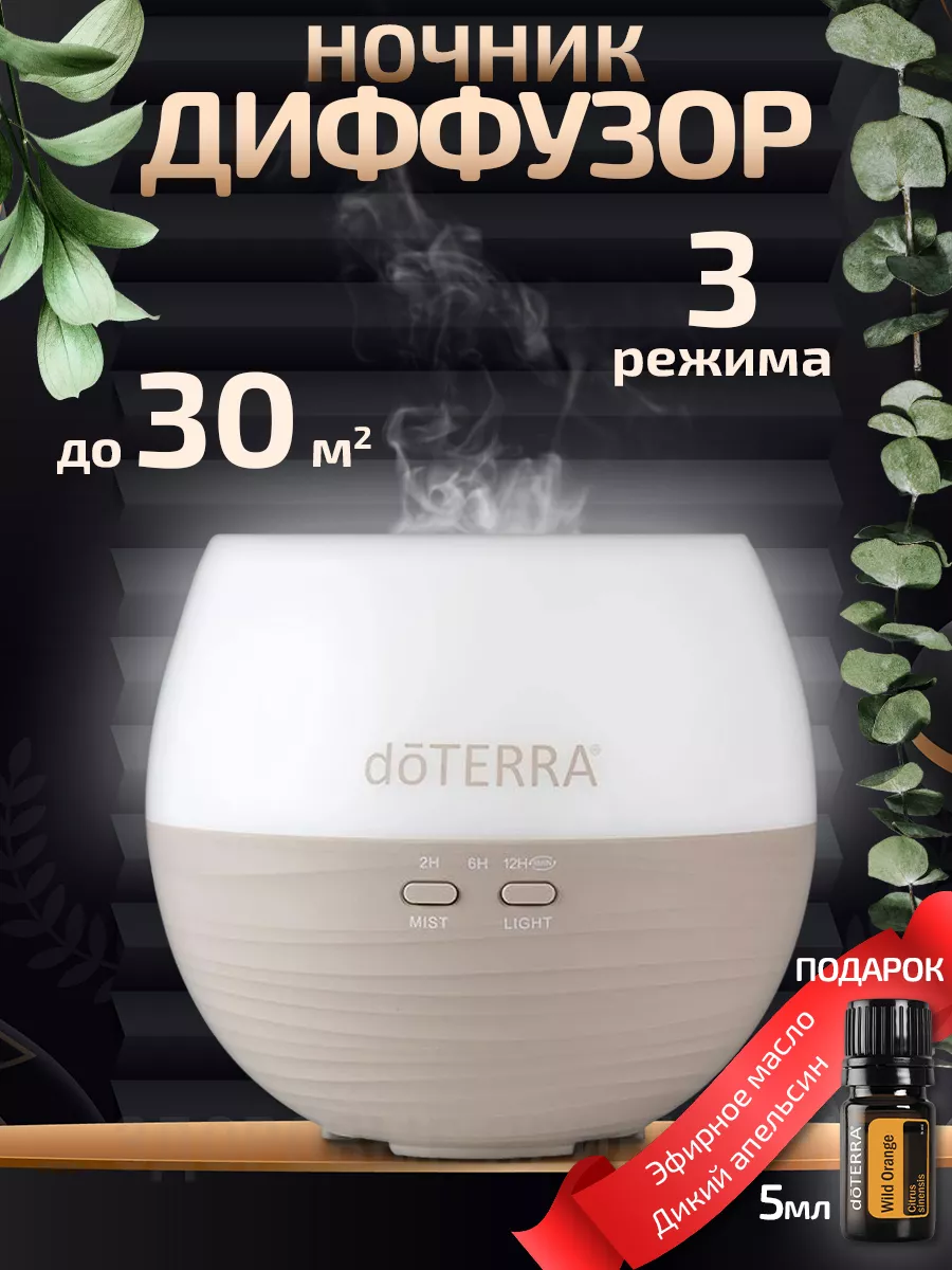 Диффузор для дома Ночник doTERRA 44435495 купить за 7 600 ₽ в  интернет-магазине Wildberries