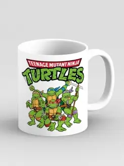 Кружка Teenage Mutant Ninja Turtles Черепашки ниндзя Дари! 44466858 купить за 258 ₽ в интернет-магазине Wildberries