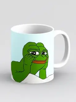 Кружка Лягушка Пепе лежит Pepe Frog Дари! 44466902 купить за 337 ₽ в интернет-магазине Wildberries