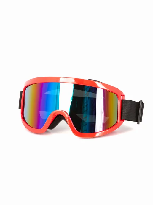 NVS Sport Спортивные очки маска для активного спорта, красный, фото 4