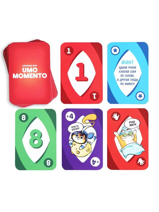 ЛАС ИГРАС Настольная игра умо моменто, белый, фото 3