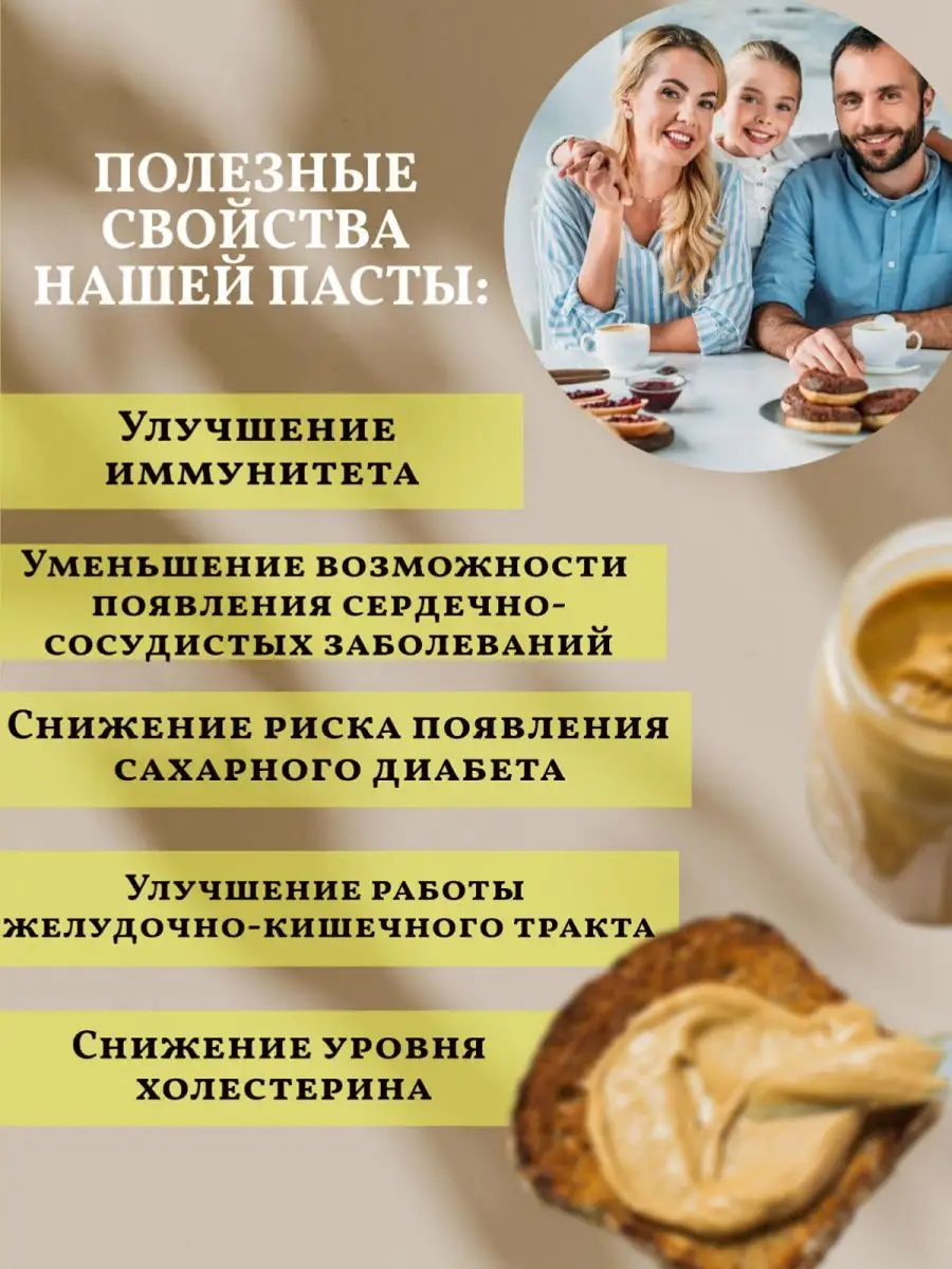 Арахисовая паста без сахара 1 кг Navifood 44546245 купить за 428 ₽ в  интернет-магазине Wildberries