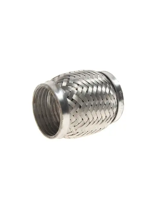GARDE Гофра глушителя 55x100 в 3-ой оплетке interlock нерж, 64x100