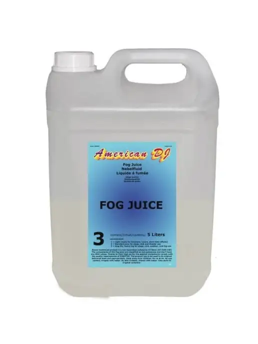 American DJ Fog juice 3 heavy Жидкость для генератора дыма, 5 л