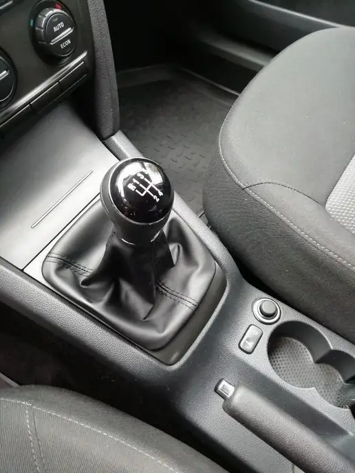 VS-Garage Ручка кпп Skoda Octavia A5 с чехлом - 5 скоростей, черный, фото 2