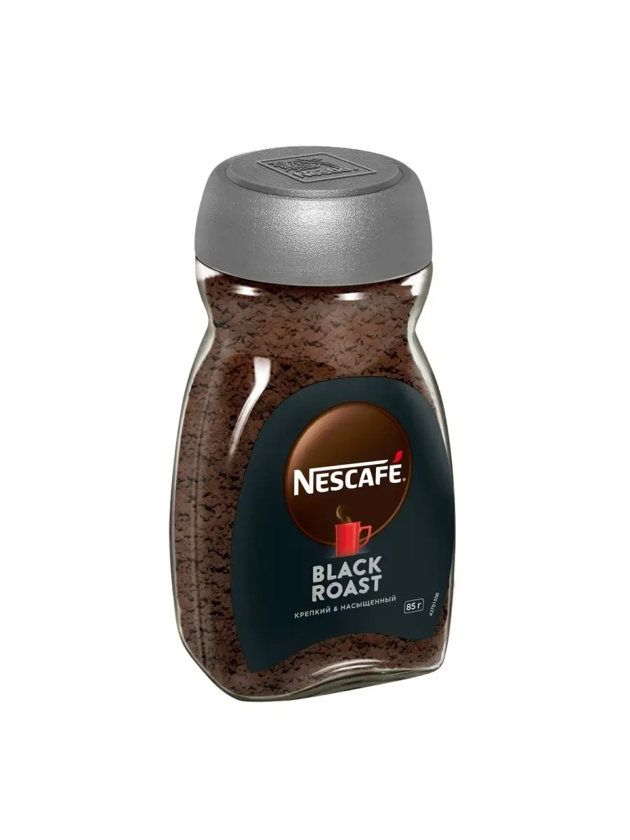 NESCAFE Dark Roast. Кофе натуральный растворимый гранулированный, банка.  85г Nescafe. 44599455 купить в интернет-магазине Wildberries