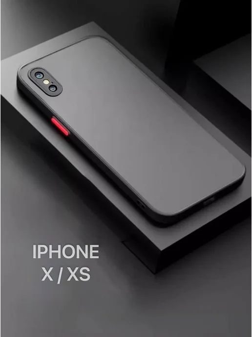 naparad Противоударный чехол с защитой камеры на iPhone X XS 10, черный, фото 2