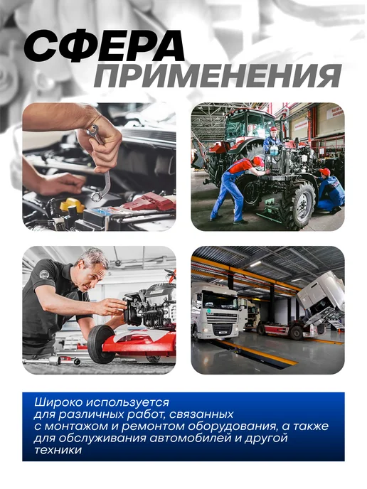 FORSAGE Ключ комбинированный S-образный 15 мм, серый, фото 2
