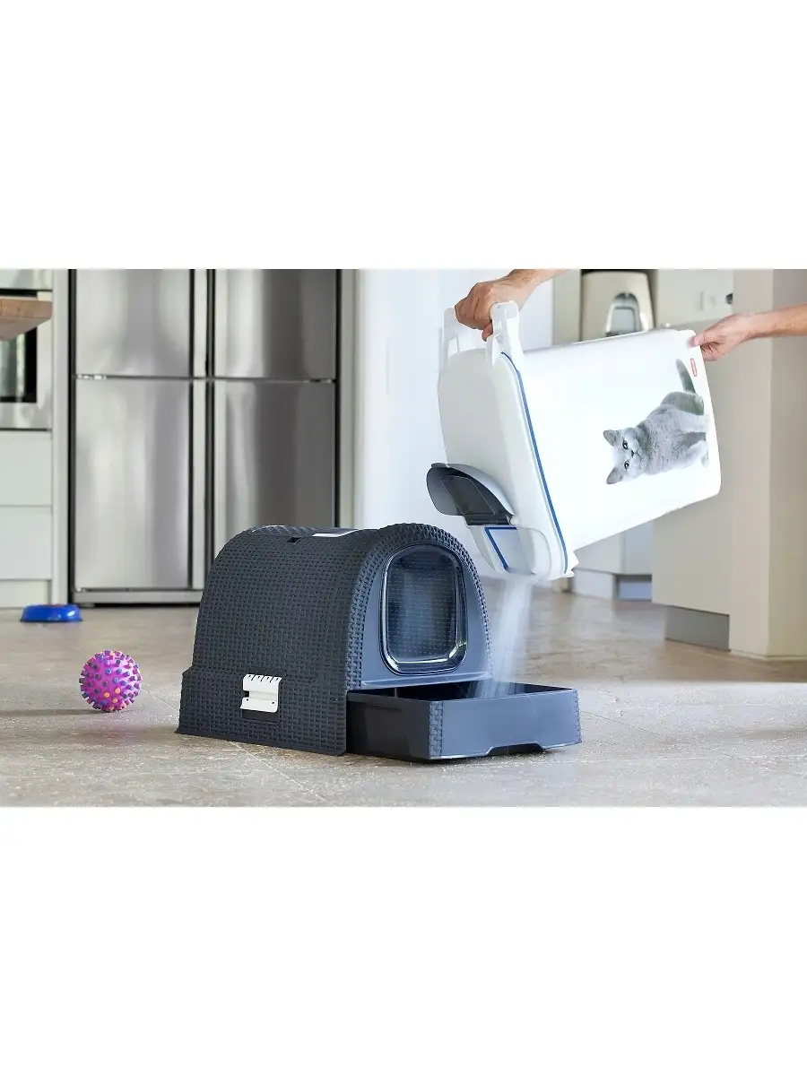 Curver petlife litter box best sale