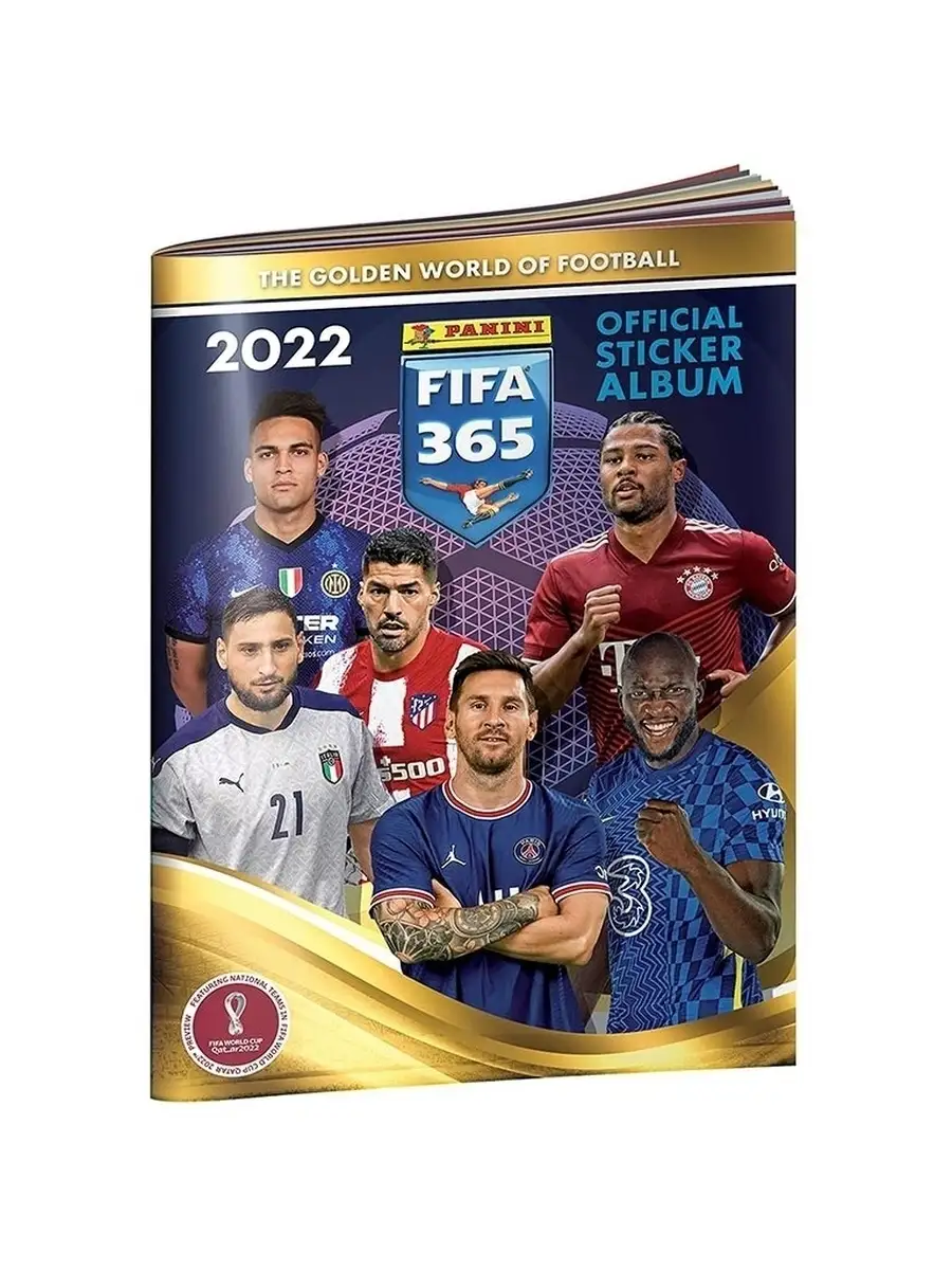 Альбом для наклеек FIFA 365 - 2022 PANINI 44681340 купить в  интернет-магазине Wildberries